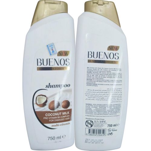 Buenos Laboratories Shampoo Coconut Milk For Damage Hair nk