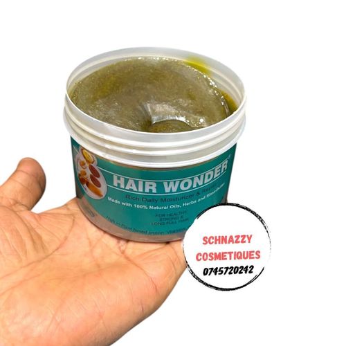 HAIR WONDER Herbal Hair Growth Rich Daily Moisturiser and Repair Healthy Strong Full Long Hair 200g Plant Based