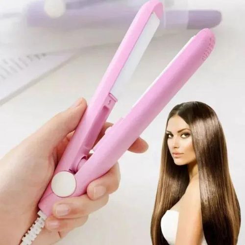 New Hair Straightener Mini Flat Iron Hair Curler Portable Hair Straightener Hair Curler Flat Iron Styling Tools