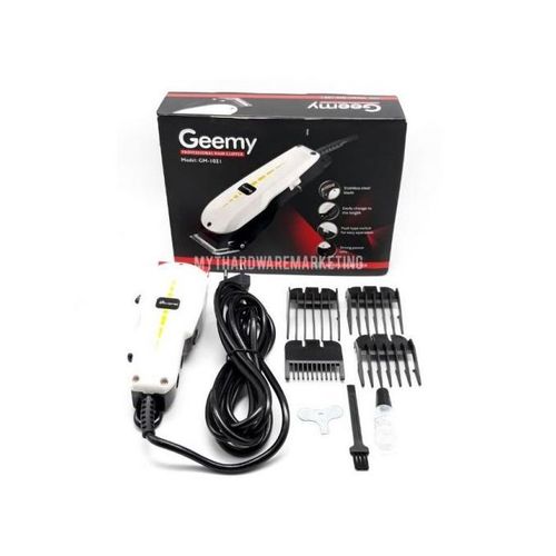 Geemy Easy To Use Electric Hair Trimmer Barbering Machine -Kinyozi