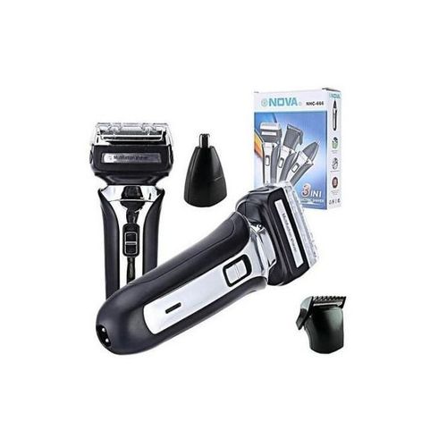 Nova Rechargeable Hair & Beards Trimmer/Smoother - 3 In 1