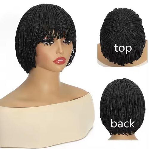 Fridge braided bob wig