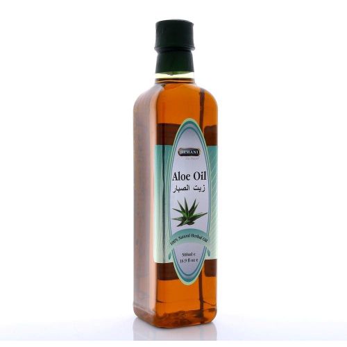 Hemani Aloe Vera Oil-100% Pure & Natural-for Skin,Body,Hair Growth,Face Moisturizer-Baby Oils-After Shave,Massage after Bath.