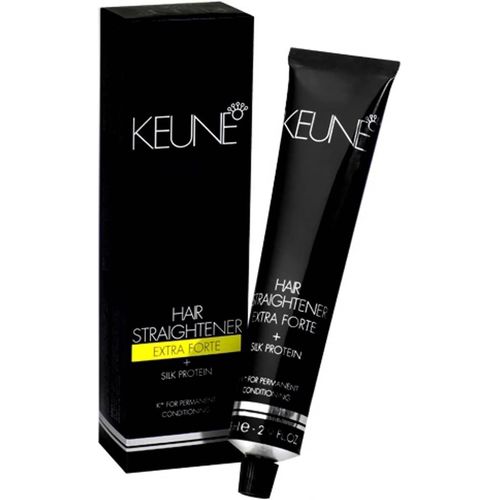 Keune Extra Forte Hair Straightener with Silk Protein K+ for Permanent Conditioning