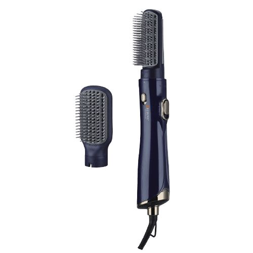 Rebune RE-2206-2 Hair Styler with 2 Brushes, 2 Heat Levels and Cool Air, 1200 Watts - Blue (2YRs WRTY)