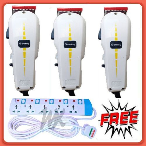 Geemy 3 Professional Hair/Shaving Machine/kinyozi +Gift