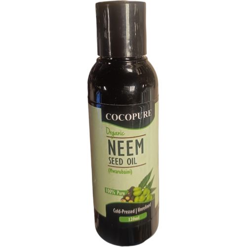 COCOPURE Organic NEEM SEED OIL/Mwarubaini 100% PURE Cold-Pressed Unrefined DRY SKIN ITCHINESS HAIR & BODY LICE DANDRUFF HEALTHY & FRIZZ-FREE HAIR pp