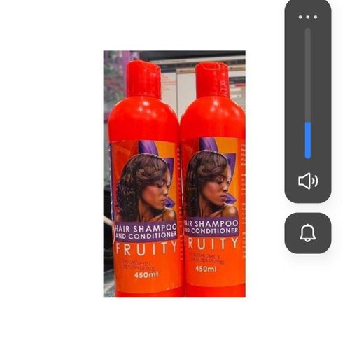 Miadi 2 in 1 shampoo and conditioner fruity scent