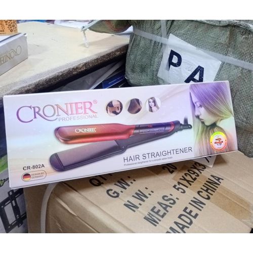 Cronier Professional 2 in 1 Hair Straightener Flair Iron Hair