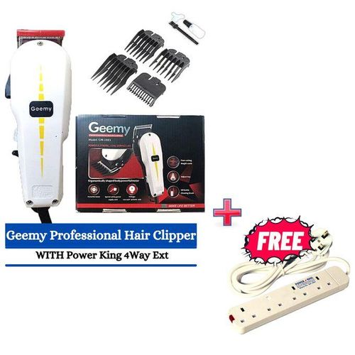 Geemy Professional Balding Shaving Machine + 4 Way Extension