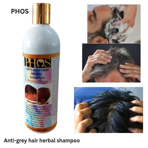 PHOS ANTI-GREY HAIR HERBAL SHAMPOO