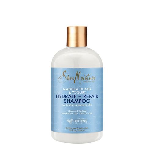 Shea Moisture Hydrate and Repair for Damaged Hair with Manuka Honey and Shea Butter shampoo