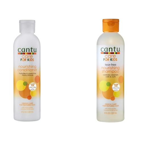 Cantu Beauty Cantu Nourishing Conditioner for Kids & Cantu Care Kids Shampoo Bundle