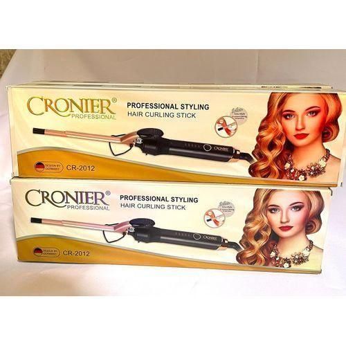 Cronier professional professional Hair Curler Tongs LCD Digital Wand Curling Stick Hair Styling Tools