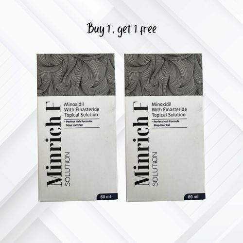 Minrich - F Minoxidil With Finesteride Topical Solution for Hair Loss