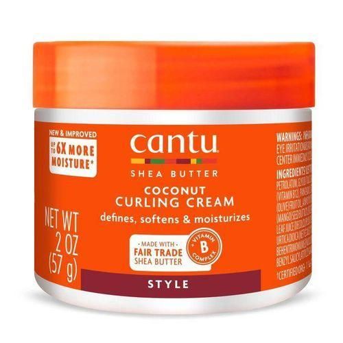 Cantu Shea Butter For Natural Hair Coconut Curling Cream.