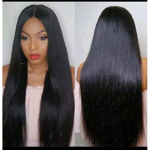 Premium 26 Inch Long Synthetic Straight Hair Wigs