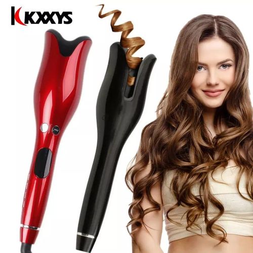 Automatic curling iron LED digital rotating hair curling/waver.