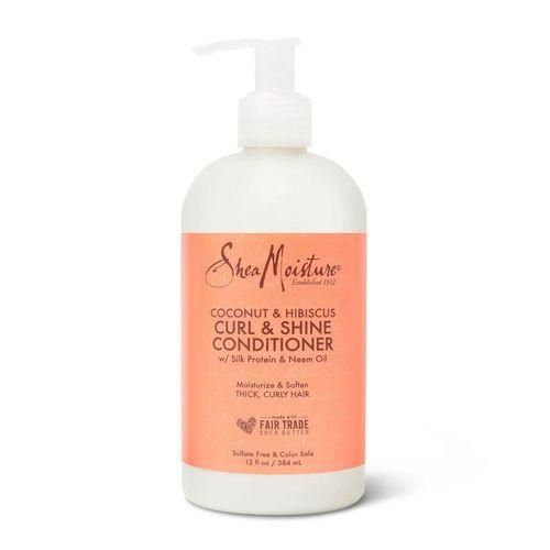 Shea Moisture Curl & Shine Coconut & Hibiscus Conditioner for Thick, Curly Hair