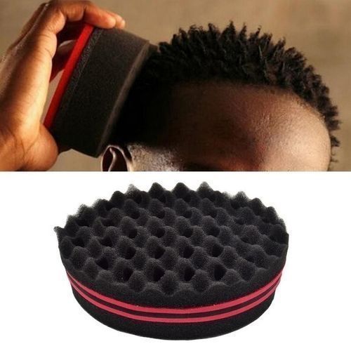 Fashion & Style High Quality Magic Twist Hair Brush Sponge, Hair Curl Sponge Brush For Natural Hair, Afro Coil Wave Dreads Sponge Brush