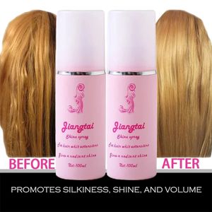 Juyouya 100ml Shine Spray For Hair Extensions - Anti - Static & Anti - Knotting Wig Care Liquid