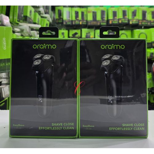 Oraimo EasyShave ORS-280 Multi-Functional Shaver with Precision Blades, Rechargeable Battery, Nose and Beard Trimmer, Comfortable Grip, and Grooming Accessories for Men