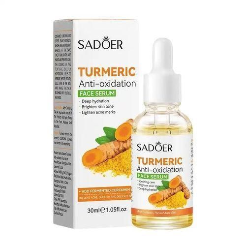 SADOER Tumeric Anti-Oxidatiion Face Serum Brightens Skin Skin whitening Reduce Dark Spots