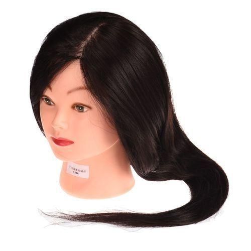 Dummy Female Mannequin Head/Hair Hairdressing Training Head.