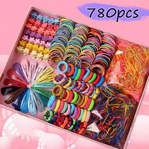 Girls Colorful Hair Bands Set