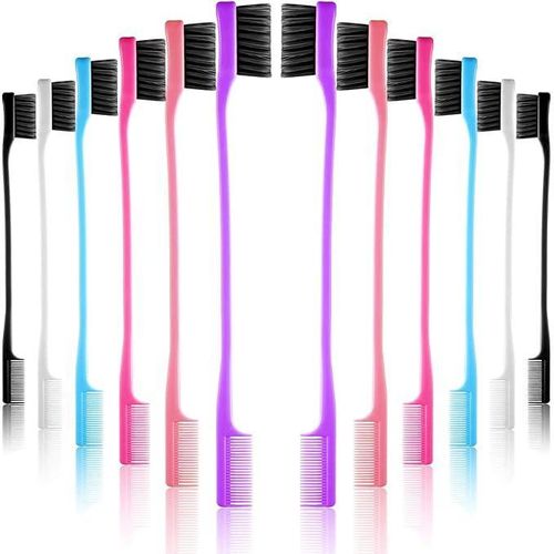 2 in 1 edge brush and comb