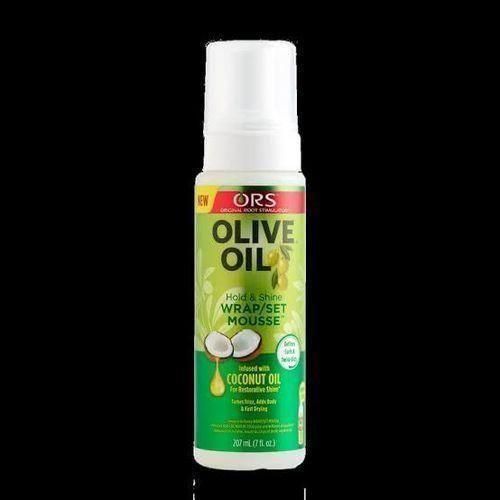 Ors Olive & Argan OLIVE OIL WRAP/SET MOUSSE INFUSED WITH COCONUT OIL(HOLD&SHINE)