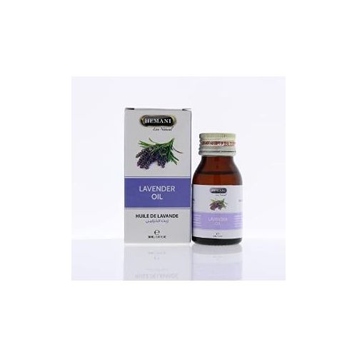 Hemani Organic Lavender Essential Oil 100% Pure, Natural And Cold Pressed With Calming, Soothing And Relaxing Properties-30ml