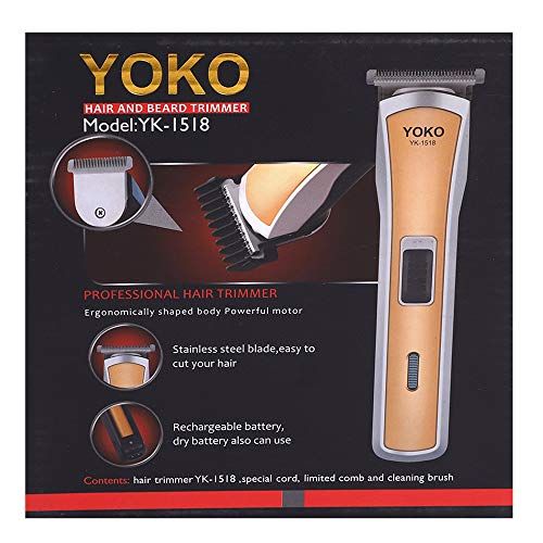 Yoko Rechargeable Beard And Hair Trimmer