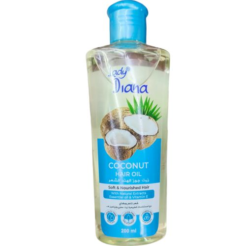 Lady Diana Coconut Hair Oil For Soft & Nourished Hair cf