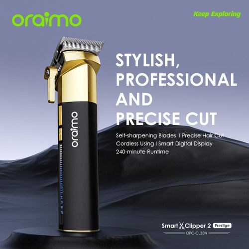 Oraimo SmartClipper 2 Precise Hair Cut Cordless Hair Clipper