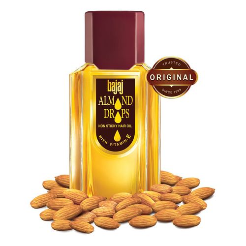 Bajaj Almond Drops Hair Oil For Hair Growth & Anti-Hair Fall-190mL