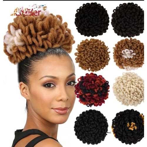 LARGE Ombre Dreadlock Natural Ponytail + FREE Gift