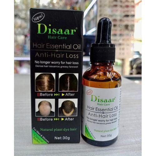 Disaar Hair Growth Oil Cold-Pressed DHT Blocker -30ml.