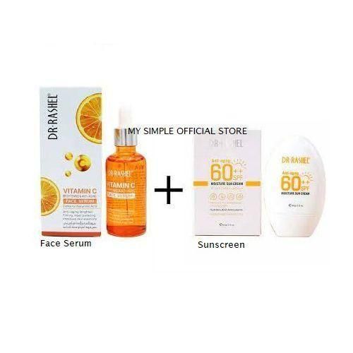 DR RASHEL Vitamin C Face Serum + Sunscreen