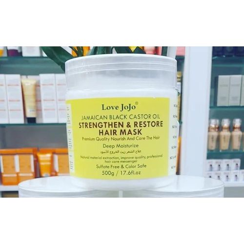 Love JoJo Jamaican Black Castor Oil Strengthen & Restore Hair