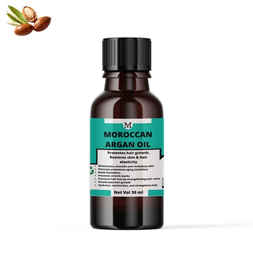 Mekis Moroccan Argan Oil–30ml,For Hair Growth,& Skin/Hair Elasticity