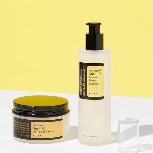 Cosrx Advanced Snail 96 Mucin Power Essence + Snail 92 All In One Cream 2 SET