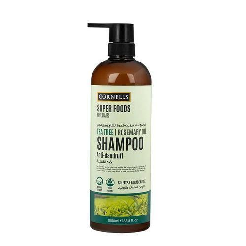 Cornells Tea Tree Anti-Dandruff Shampoo 1000ml – Herbal Scalp Treatment & Hair Strengthening