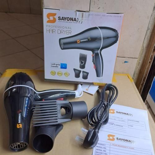 Sayona Salon Barber Hair Blow Drier Heavy Duty Blowdry