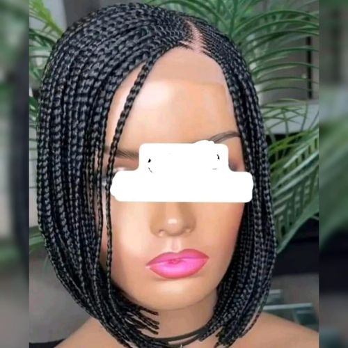 Fashion Classic Braided Bob Closure Wig
