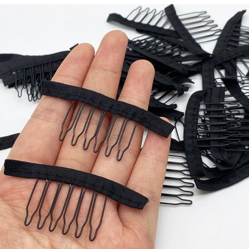24 pieces Teeth combs Hair Extension and wig clip combs