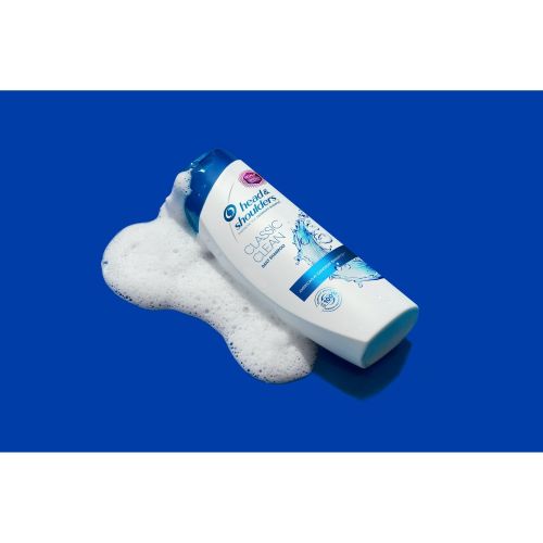 Head & Shoulders Dandruff Shampoo, Anti-Dandruff Treatment, Classic Clean for Daily Use, Paraben Free-400mL