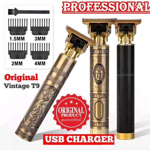 Electric Shaver Rechargeable Dragon Phoenix Buddha Head Hair Trimmer R Blade Trimmer Haircut Set Cordless T9 Hair Clipper