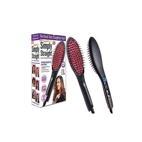 Simply Straight Electric Comb Hair Straighter Brush Hair Comb.