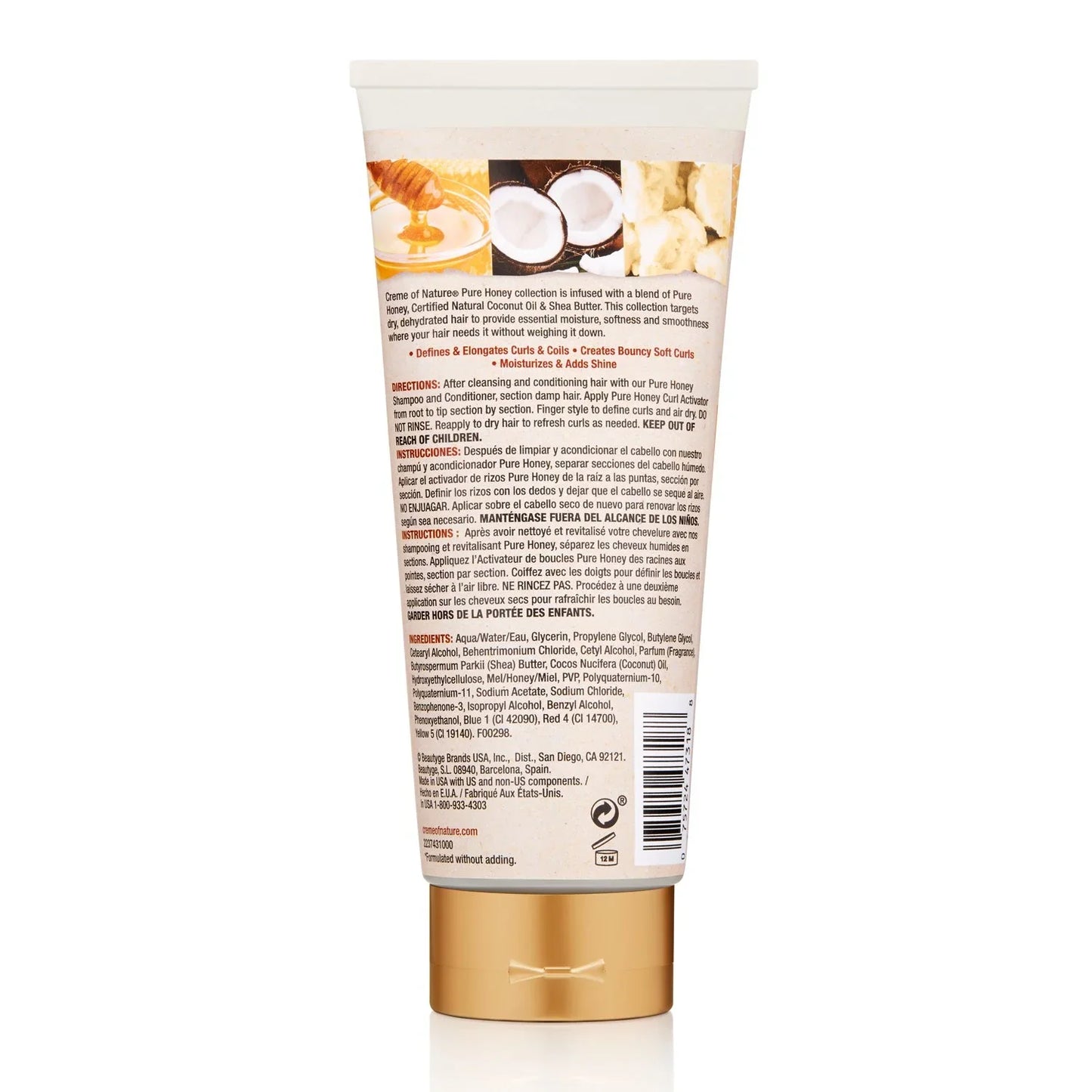 Creme of Nature Curl Activator Styling Cream (Pure Honey)